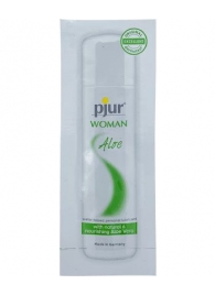 Лубрикант на водной основе pjur WOMAN Aloe - 2 мл. - Pjur - купить с доставкой в Находке