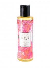 Массажное масло Pleasure Lab Delicate с ароматом пиона и пачули - 100 мл. - Pleasure Lab - купить с доставкой в Находке