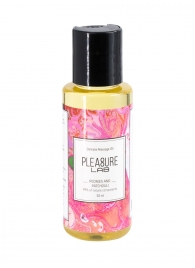 Массажное масло Pleasure Lab Delicate с ароматом пиона и пачули - 50 мл. - Pleasure Lab - купить с доставкой в Находке