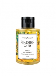 Массажное масло Pleasure Lab Refreshing с ароматом манго и мандарина - 100 мл. - Pleasure Lab - купить с доставкой в Находке