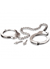 Металлические наручники Metal Leg Cuffs - Pipedream - купить с доставкой в Находке