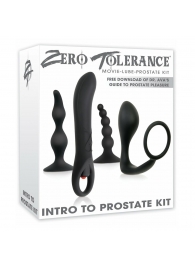 Набор стимуляторов простаты Intro To Prostate Kit - Zero Tolerance - в Находке купить с доставкой