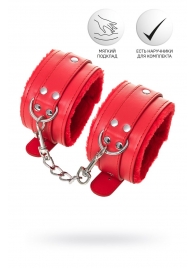 Красные оковы Anonymo из искусственной кожи - ToyFa - купить с доставкой в Находке