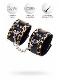 Наручники Anonymo с анималистическим принтом - ToyFa - купить с доставкой в Находке