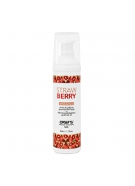 Разогревающее массажное масло  с ароматом клубники Gourmet Strawberry - 50 мл. - Exsens - купить с доставкой в Находке