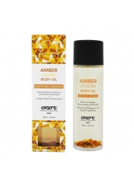 Органическое массажное масло AMBER JOJOBA - 100 мл. - Exsens - купить с доставкой в Находке