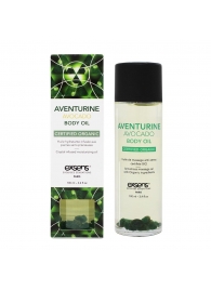 Органическое массажное масло AVENTURINE AVOCADO - 100 мл. - Exsens - купить с доставкой в Находке
