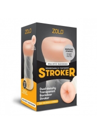 Мастурбатор-анус ZOLO BACKDOOR - Zolo - в Находке купить с доставкой