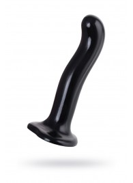 Черный стимулятор для пар P G-Spot Dildo Size M - 18 см. - Strap-on-me - в Находке купить с доставкой