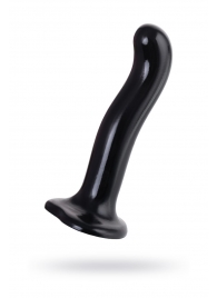 Черный стимулятор для пар P G-Spot Dildo Size L - 19 см. - Strap-on-me - в Находке купить с доставкой
