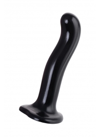 Черный стимулятор для пар P G-Spot Dildo Size L - 19 см. - Strap-on-me - в Находке купить с доставкой