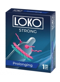 Стимулирующая насадка на пенис LOKO STRONG с продлевающим эффектом - Sitabella - в Находке купить с доставкой