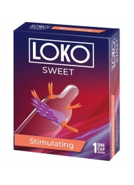 Стимулирующая насадка на пенис LOKO SWEET с возбуждающим эффектом - Sitabella - в Находке купить с доставкой