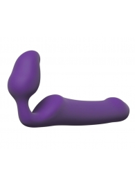 Фиолетовый безремневой страпон Queens L - Adrien Lastic - купить с доставкой в Находке
