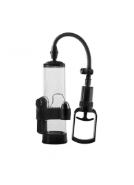 Прозрачная вакуумная помпа с вибрацией Vibrating Penis Pump - Dream Toys - в Находке купить с доставкой