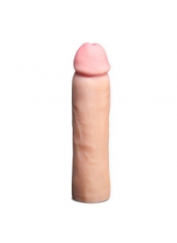 Телесная фаллическая насадка на пенис Magnum Xtender - 23 см. - Blush Novelties - в Находке купить с доставкой