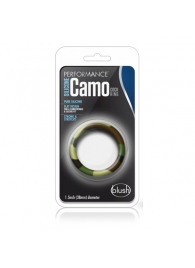 Эрекционное кольцо камуфляжной расцветки Silicone Camo Cock Ring - Blush Novelties - в Находке купить с доставкой