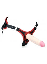 Пояс унисекс UNISEX Style с 2 насадками - LOVETOY (А-Полимер) - купить с доставкой в Находке