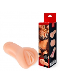 Телесный реалистичный мастурбатор в виде вагины - Bior toys - в Находке купить с доставкой