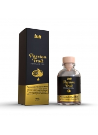Массажный гель с ароматом маракуйи Passion Fruit - 30 мл. - INTT - купить с доставкой в Находке