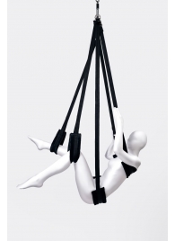 Черные секс-качели Anonymo №0503 - ToyFa - купить с доставкой в Находке