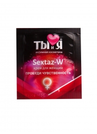 Возбуждающий крем для женщин Sextaz-W в одноразовой упаковке - 1,5 гр. - Биоритм - купить с доставкой в Находке