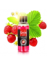 Массажное масло Eros fantasy с ароматом земляники - 50 мл. - Биоритм - купить с доставкой в Находке