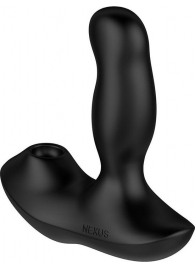 Черный вибратор-ротатор для стимуляции простаты Nexus Revo Air - Nexus Range - в Находке купить с доставкой