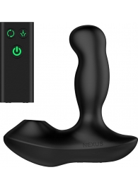 Черный вибратор-ротатор для стимуляции простаты Nexus Revo Air - Nexus Range - в Находке купить с доставкой