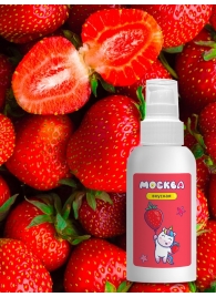 Универсальная смазка с ароматом клубники  Москва Вкусная  - 100 мл. - Москва - купить с доставкой в Находке
