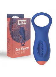 Синее эрекционное кольцо RRRING One Nighter Cock Ring - FeelzToys - в Находке купить с доставкой