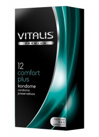 Контурные презервативы VITALIS PREMIUM comfort plus - 12 шт. - Vitalis - купить с доставкой в Находке