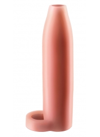 Телесная насадка Real Feel Enhancer XL - 17 см. - Pipedream - в Находке купить с доставкой