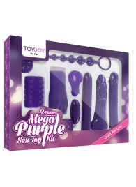 Эротический набор Toy Joy Mega Purple - Toy Joy - купить с доставкой в Находке