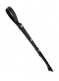 Чёрная плетка Deluxe Cat O  Nine - 62 см. - Pipedream - купить с доставкой в Находке