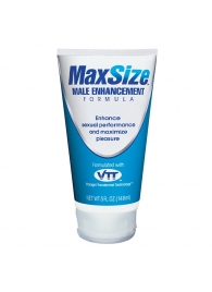 Мужской крем для усиления эрекции MAXSize Cream - 148 мл. - Swiss navy - купить с доставкой в Находке