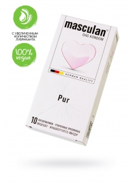 Супертонкие презервативы Masculan Pur - 10 шт. - Masculan - купить с доставкой в Находке