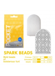 Карманный мастурбатор Spark Beads - Tenga - в Находке купить с доставкой