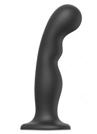 Черная насадка Strap-On-Me Dildo Plug P G size XXL - Strap-on-me - купить с доставкой в Находке