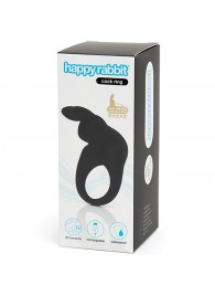 Черное эрекционное виброкольцо Happy Rabbit Rechargeable Rabbit Cock Ring - Happy Rabbit - в Находке купить с доставкой