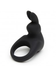 Черное эрекционное виброкольцо Happy Rabbit Rechargeable Rabbit Cock Ring - Happy Rabbit - в Находке купить с доставкой