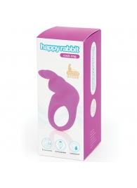 Фиолетовое эрекционное виброкольцо Happy Rabbit Rechargeable Rabbit Cock Ring - Happy Rabbit - в Находке купить с доставкой