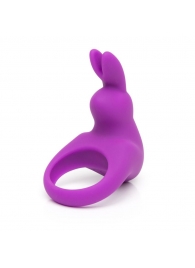 Фиолетовое эрекционное виброкольцо Happy Rabbit Rechargeable Rabbit Cock Ring - Happy Rabbit - в Находке купить с доставкой