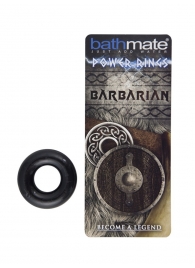 Чёрное эрекционное кольцо Barbarian - Bathmate - в Находке купить с доставкой