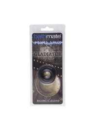 Чёрное эрекционное кольцо Gladiator - Bathmate - в Находке купить с доставкой