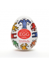 Мастурбатор-яйцо Keith Haring EGG DANCE - Tenga - в Находке купить с доставкой