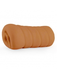 Коричневый мастурбатор-вагина BRIANNA - Dream Toys - в Находке купить с доставкой