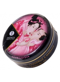 Массажная свеча Rose Petals с ароматом розы - 30 мл. - Shunga - купить с доставкой в Находке