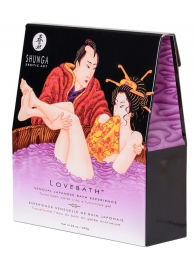 Соль для ванны Lovebath Sensual lotus, превращающая воду в гель - 650 гр. - Shunga - купить с доставкой в Находке