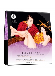 Соль для ванны Lovebath Sensual lotus, превращающая воду в гель - 650 гр. - Shunga - купить с доставкой в Находке